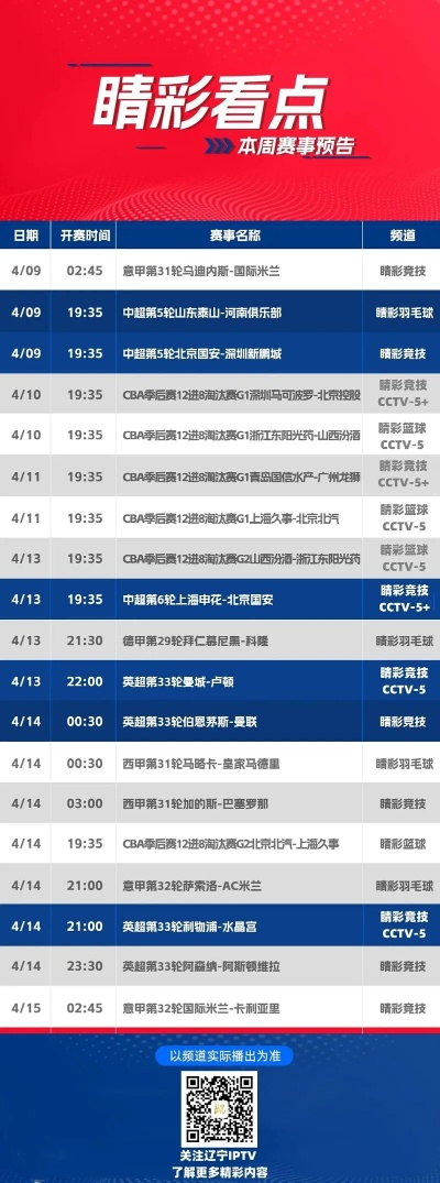 辽宁省赛事精彩竞技赛程一览-第2张图片-www.211178.com_果博福布斯