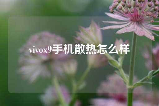 vivox9手机散热怎么样